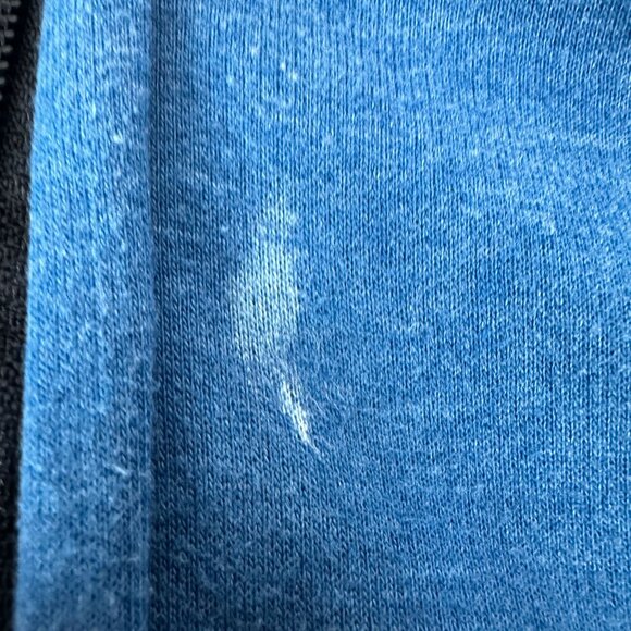 Disney Store 2XL Mickey Mouse Blue Full Zip Hoodie Graphic Typography - Picture 9 of 9